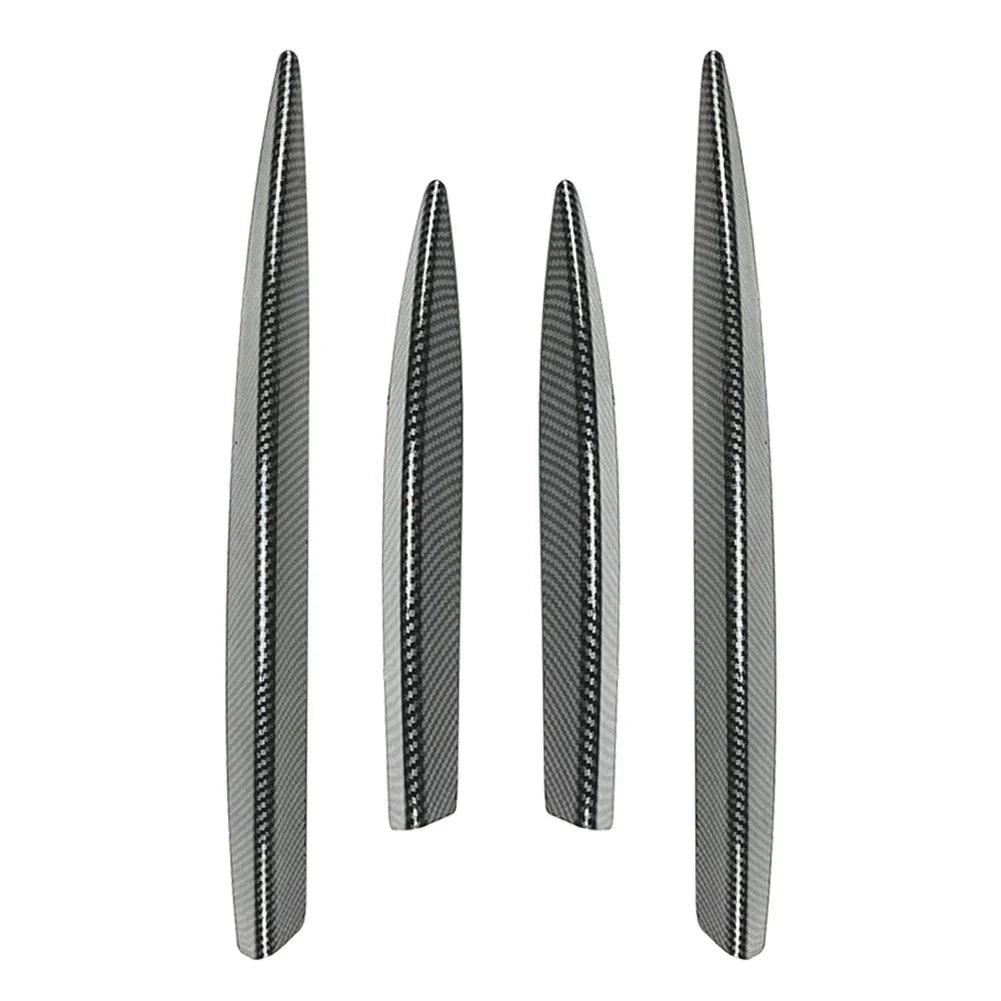 Fog Light Strips Grille Cover Trim Carbon for Mercedes Benz A Class (2023)