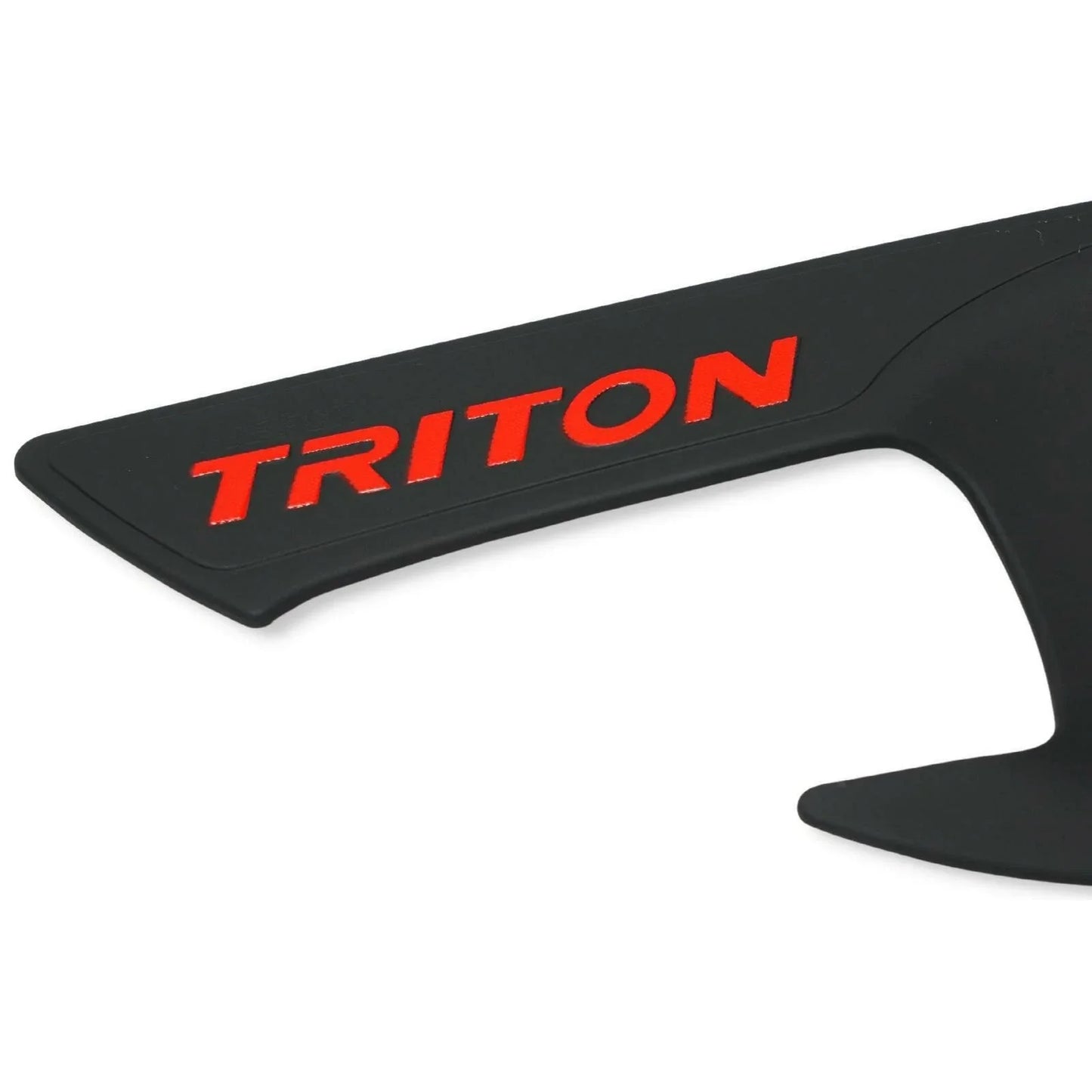 Matte Black Door Handle Insert Bowl Trim for Mitsubishi Triton L200 (15-22)