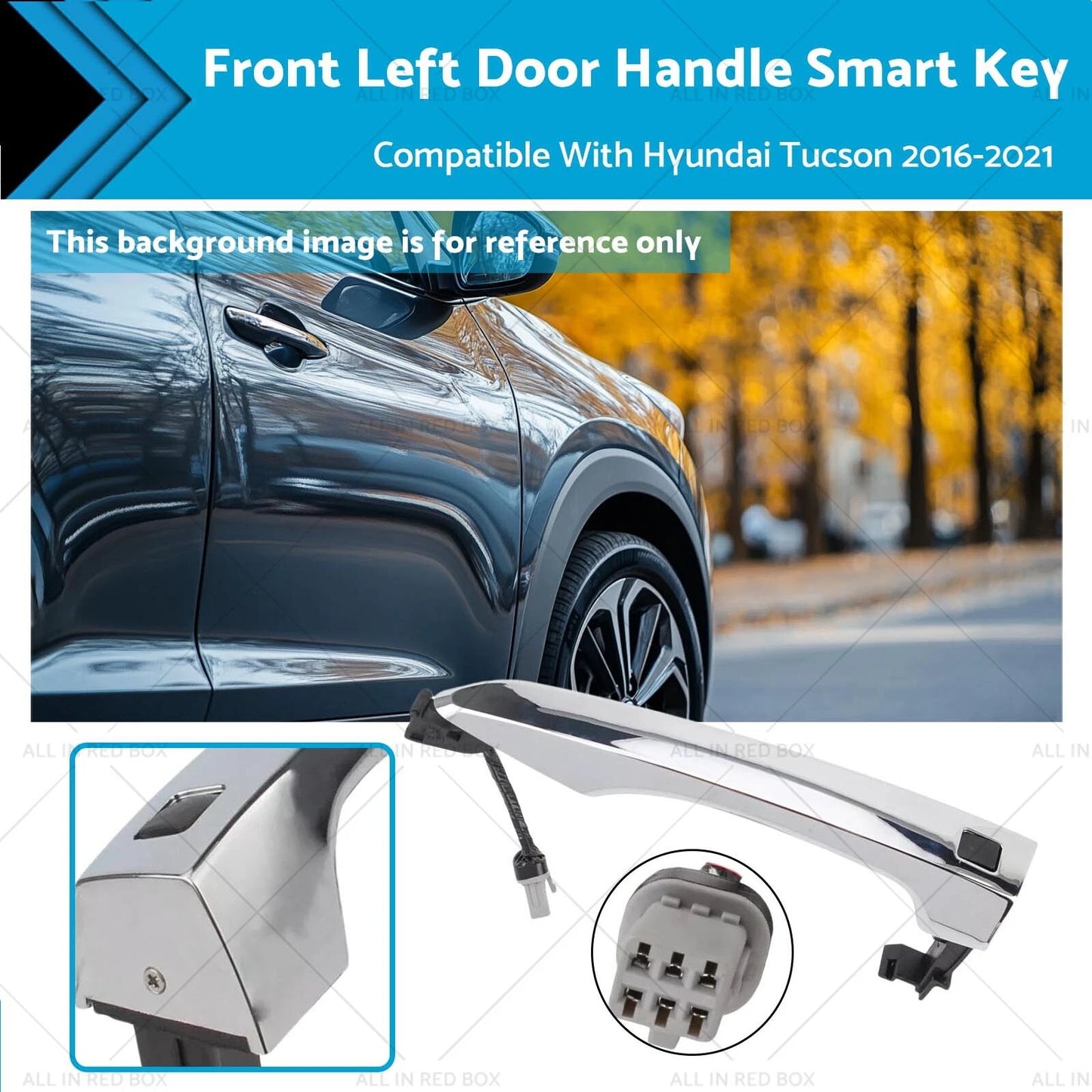 Front Left Door Handle for Hyundai Tucson (2016-2021)