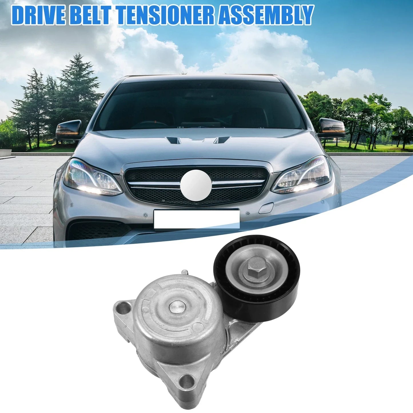 Drive Belt Tensioner Assembly for Mercedes-Benz C/E/G (2010-2016)
