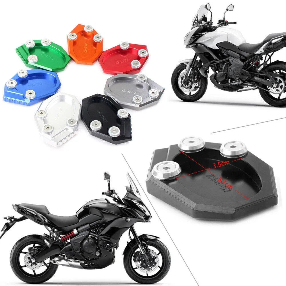 Sidestand Kickstand Extension Pad for VERSYS 650, KLX250 (2006-2023)