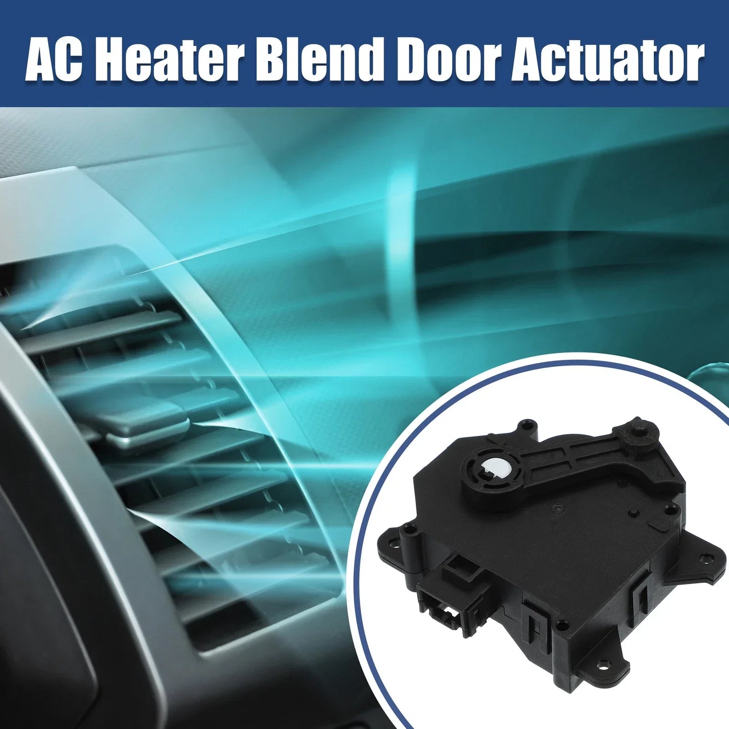 AC Heater Blend Door Actuator for Toyota Tundra, Lexus RX350 (2007-2023)