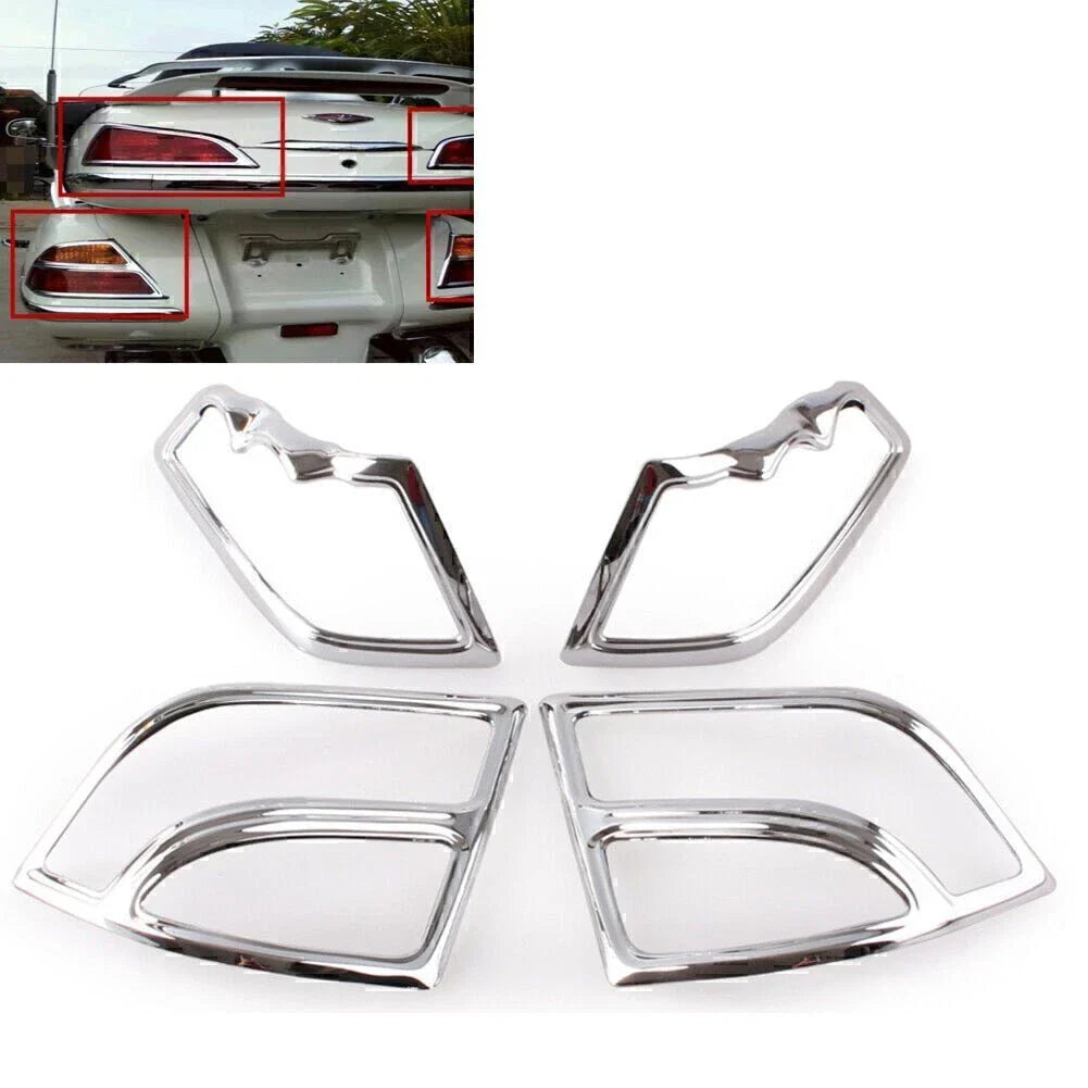 Saddlebag Light Accents Chrome for Honda GL1800 Goldwing (2006-2011)