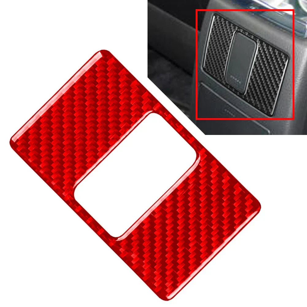 Rear Power Outlet Panel Cover for Volkswagen Passat B5 (2001-2005) Red