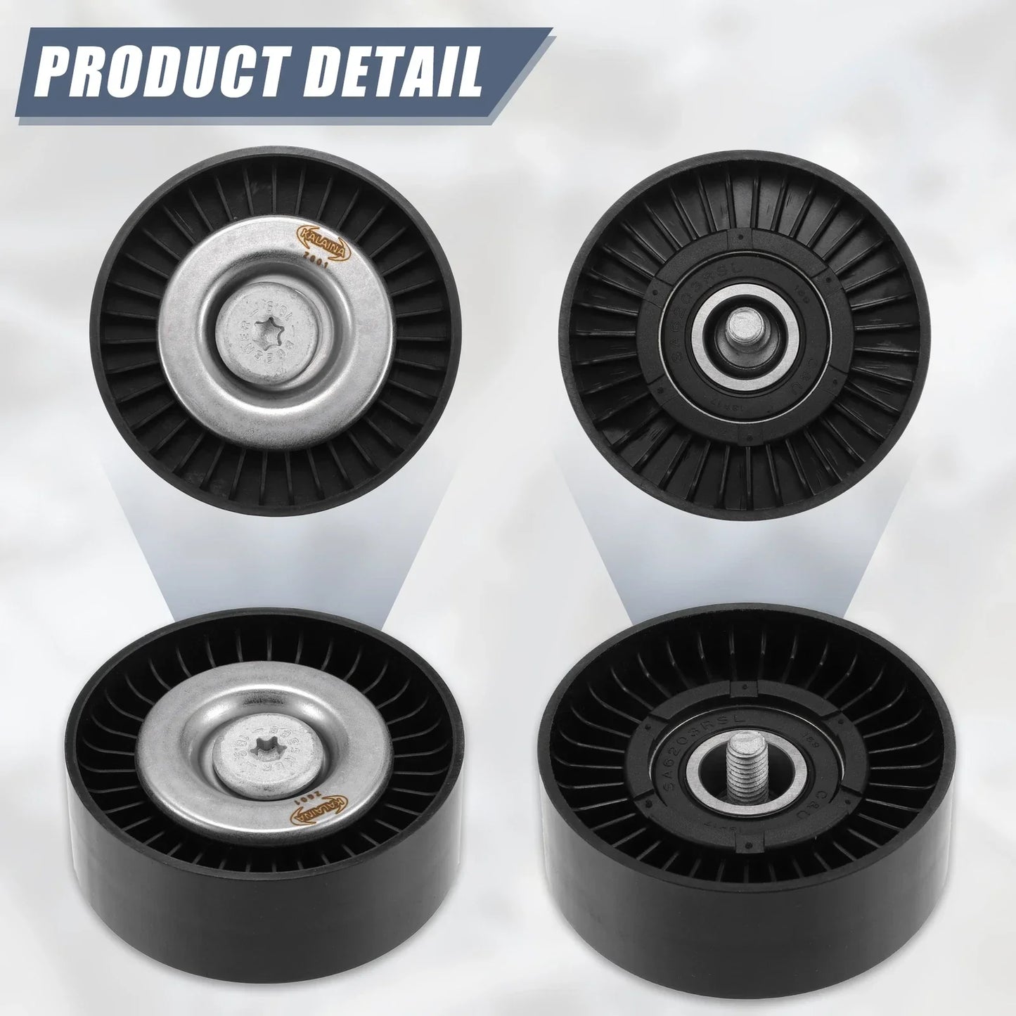 Drive Belt Idler Pulley for Mercedes-Benz C 230 (2003-2007)