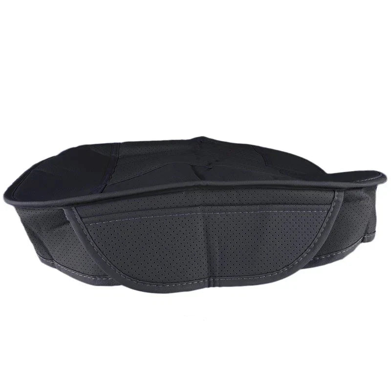 Breathable Full Surround Front Seat Cover for Car PU - Universal Fit ()