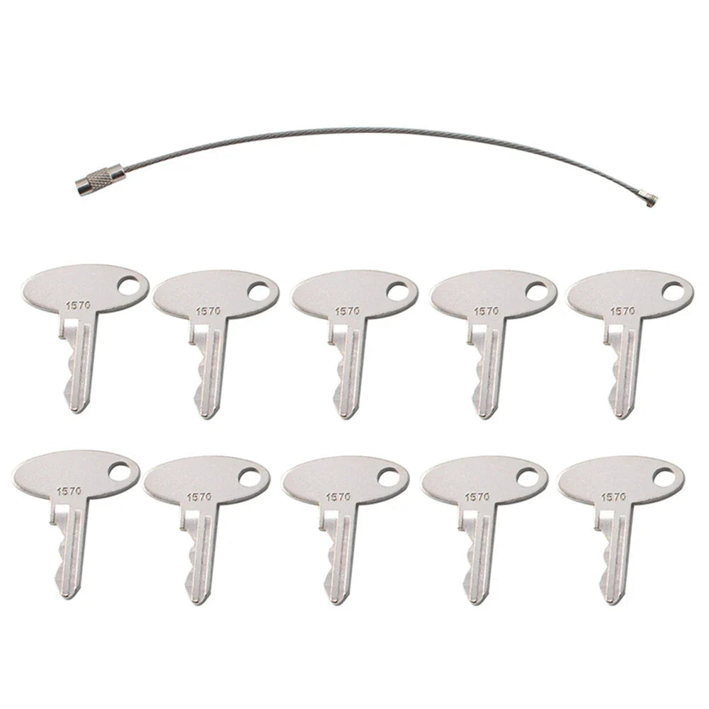 10 Pcs Ignition Keys for Ford Tractor