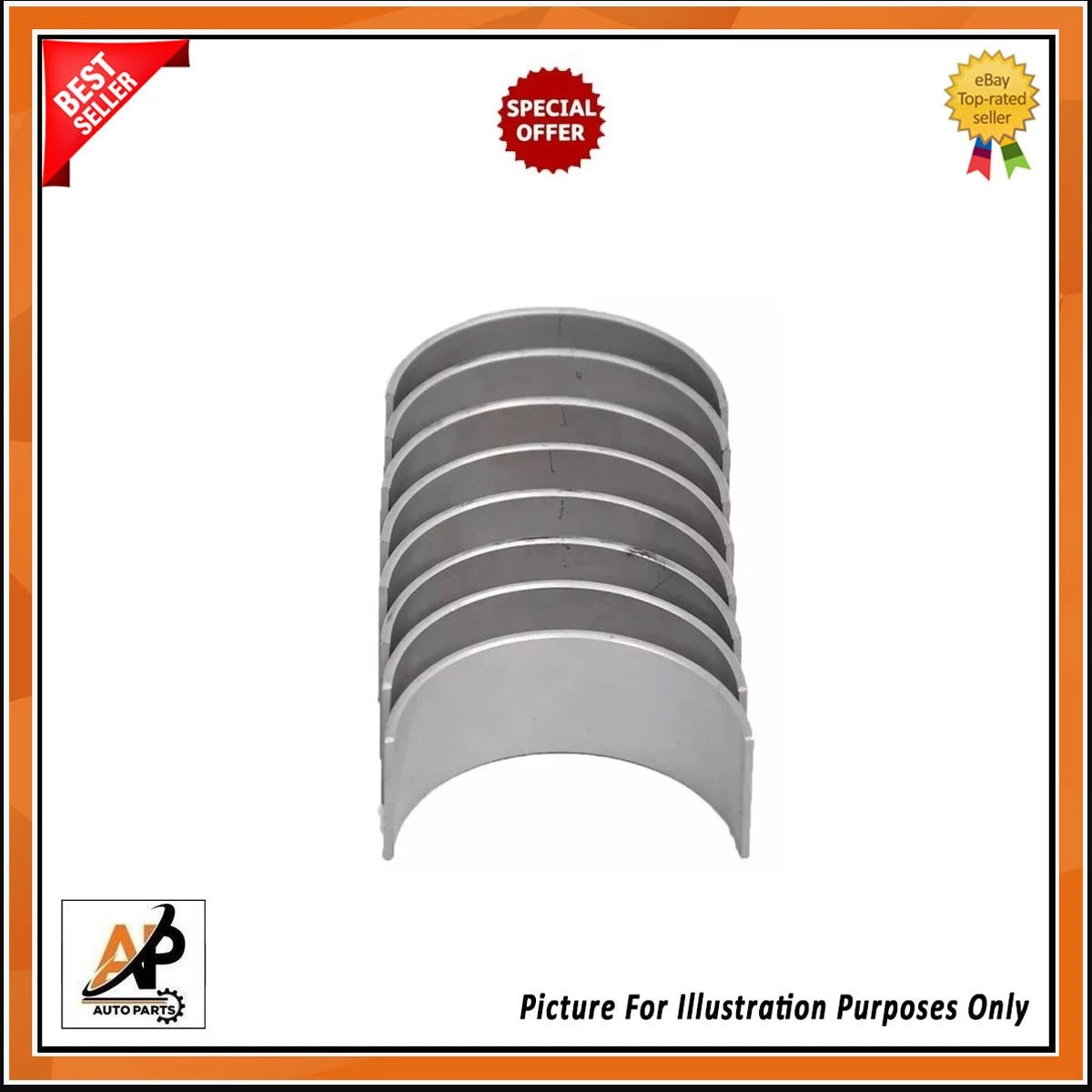 Connecting Rod Bearing Set 0.50 for Citroen C3 II 1.6 D (2009–2015)