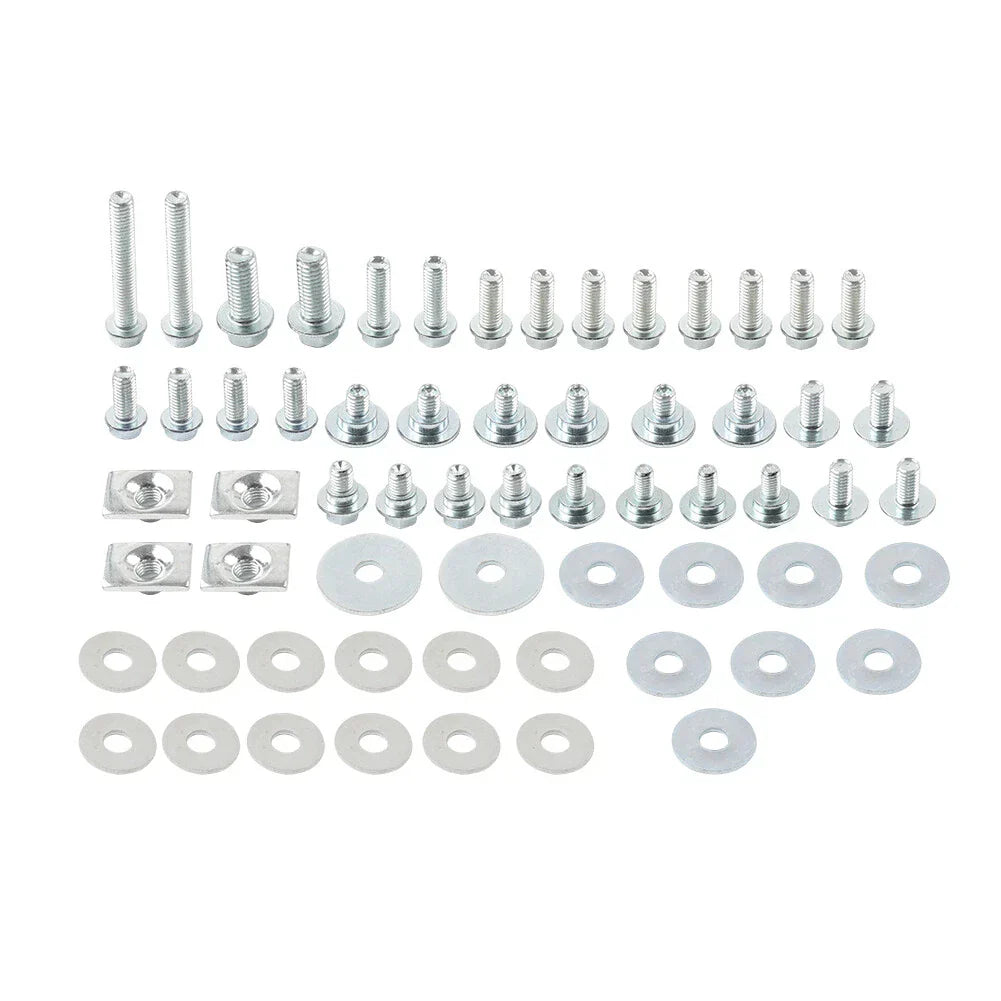 62pc Body Bolt Fasteners Kit for Honda CR125R CR250R (1987-1997)
