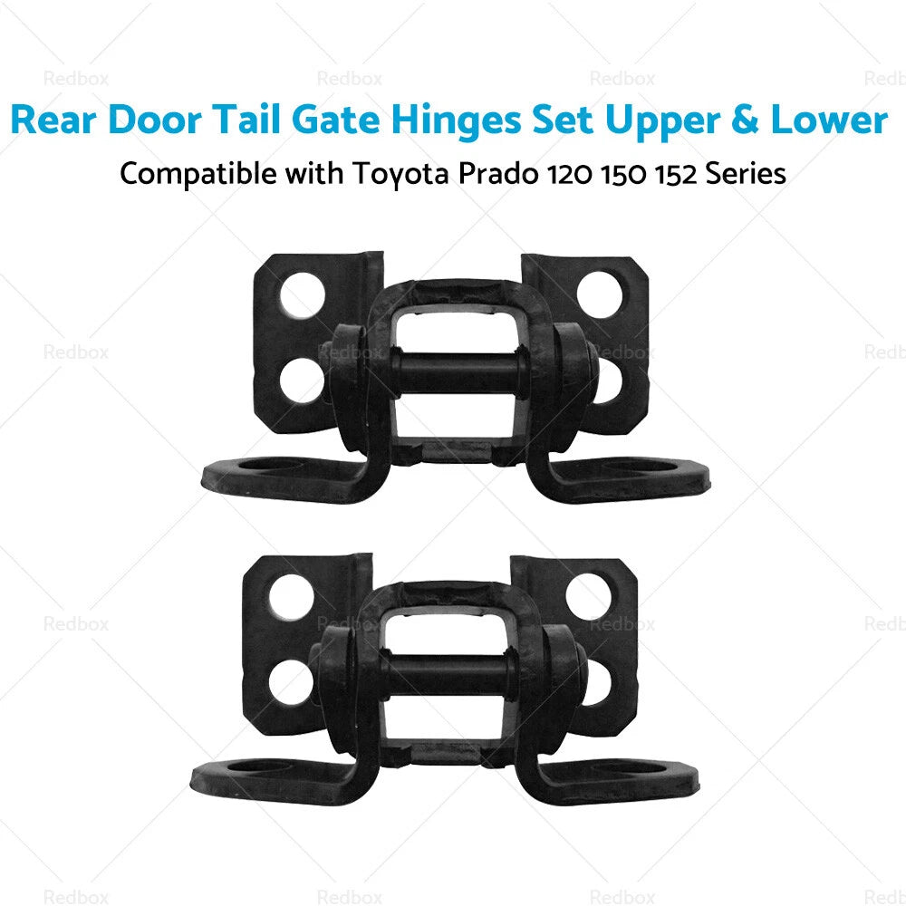 Rear Door Tail Gate Hinges Set for Toyota Prado 120 150 152 (2003-2021)