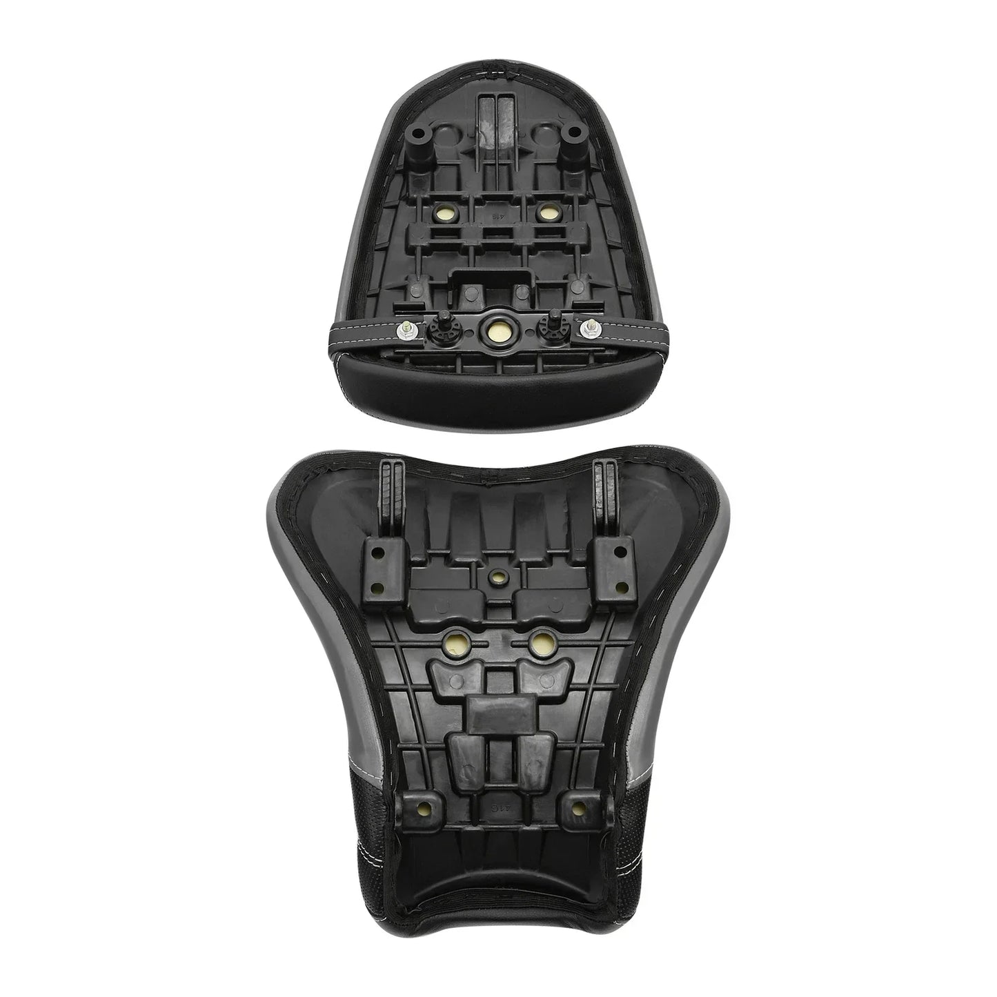 Driver & Passenger Seat for Suzuki GSXR1000 (2005 - 2006) Black Gray