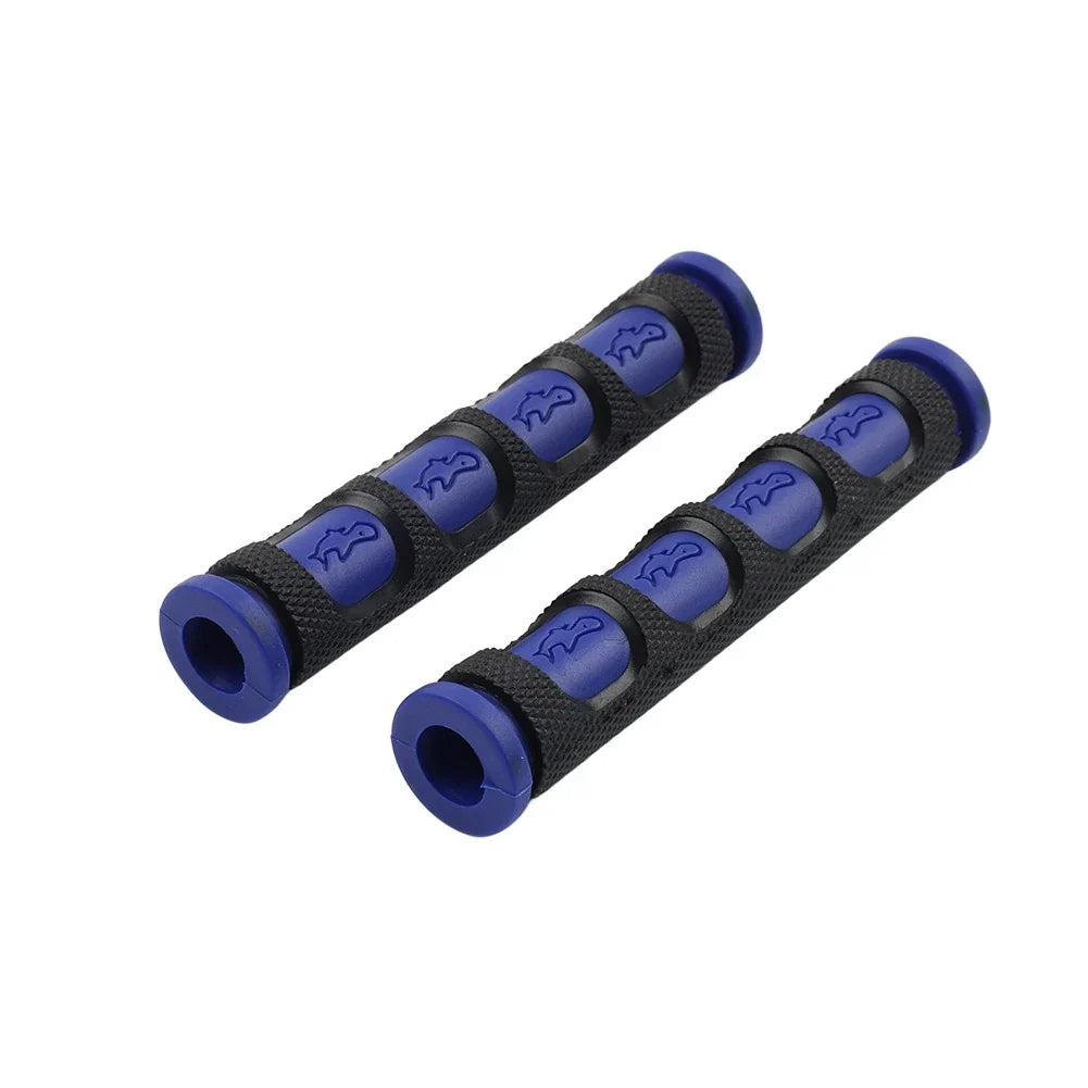Universal Motorbike Brake Clutch Lever Grips Rubber Sleeve Cover for Blue