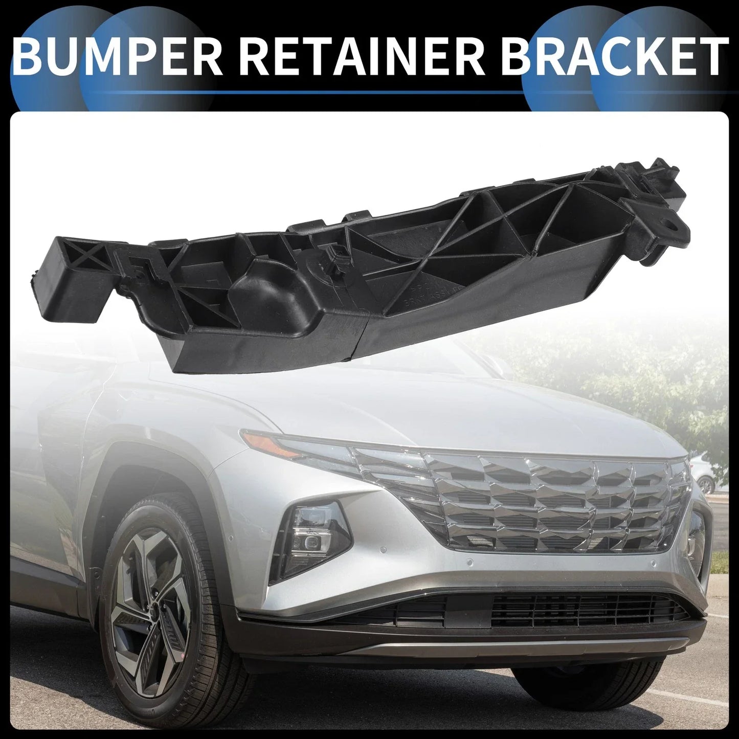 Left Front Bumper Retainer Bracket for Hyundai Tucson (2011-2015)