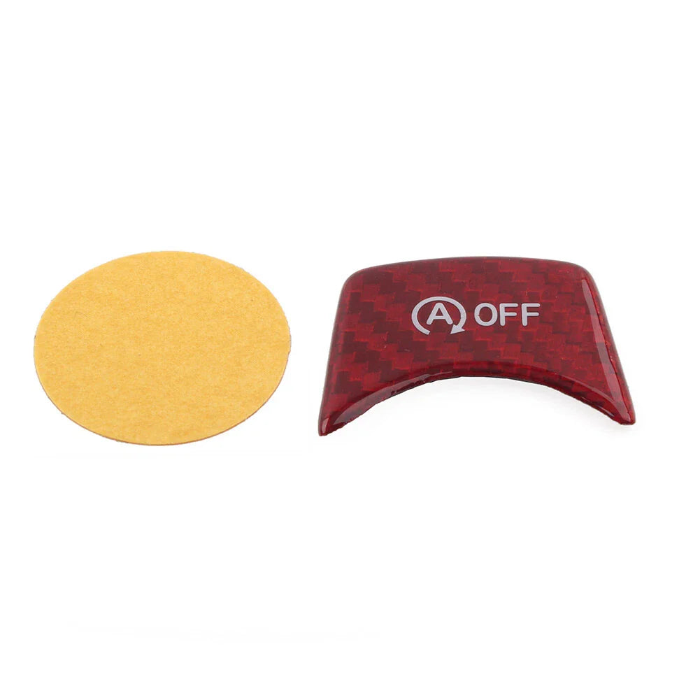Red Engine Start Ignition OFF Button Cover for BMW F20 F21 F22 F23 F30 F31 F32 (2012-2019)