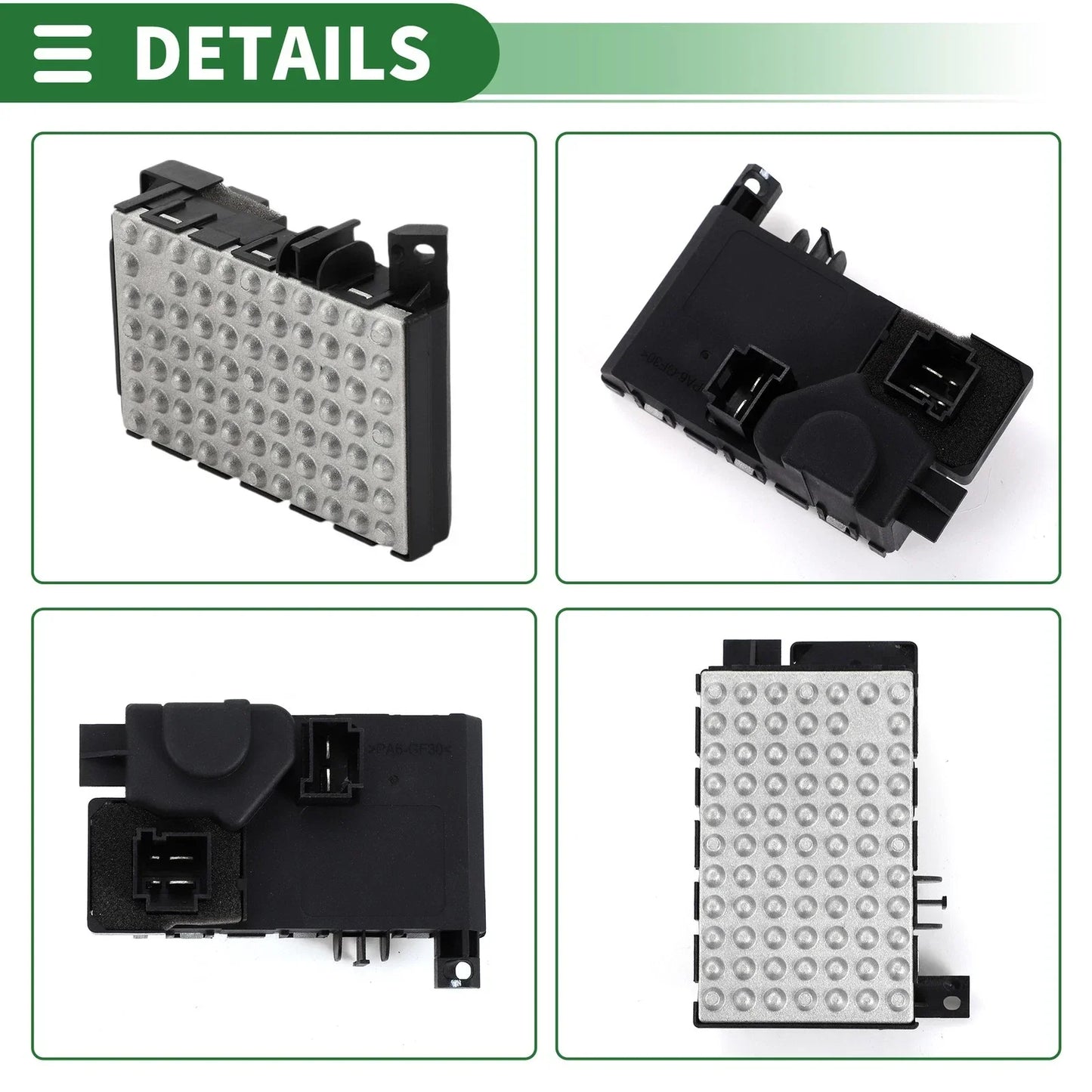 HVAC Blower Motor Resistor for Mercedes-Benz CL550 CL600 (2007-2014)
