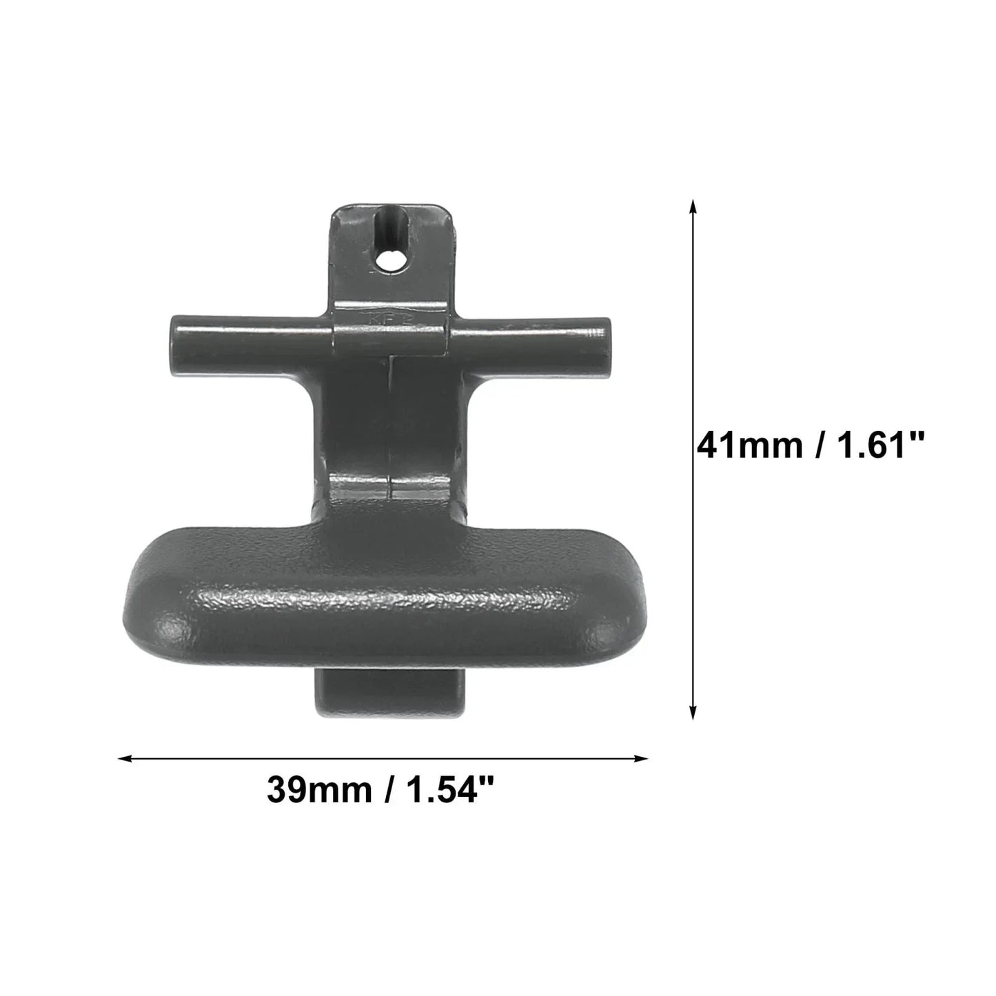 Upper Center Console Armrest Latch Clip for Hyundai Sonata (2009-2010) Grey
