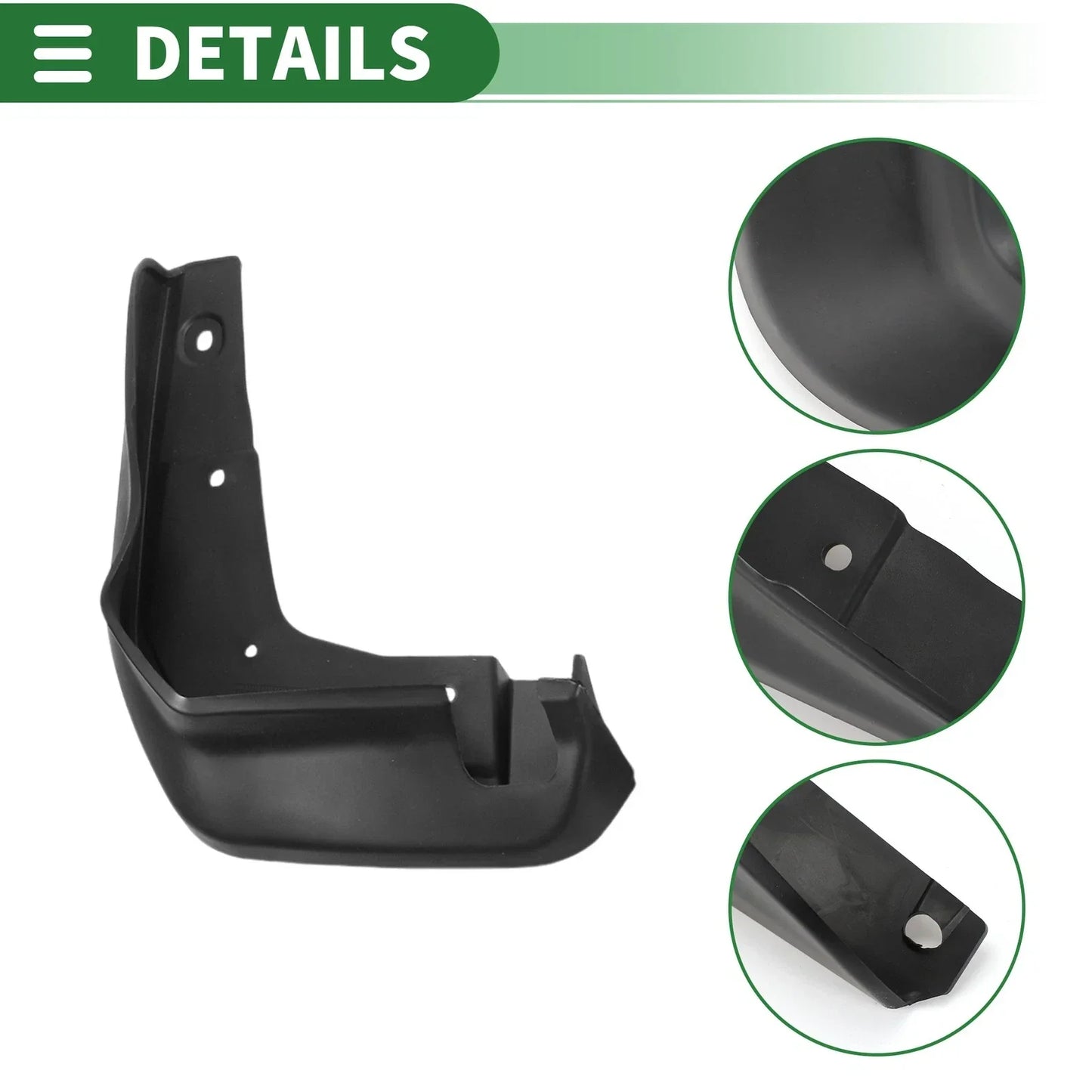 Mud Flaps Splash Guards for Honda Crosstour 2014-2017 (2 x Front & Rear)