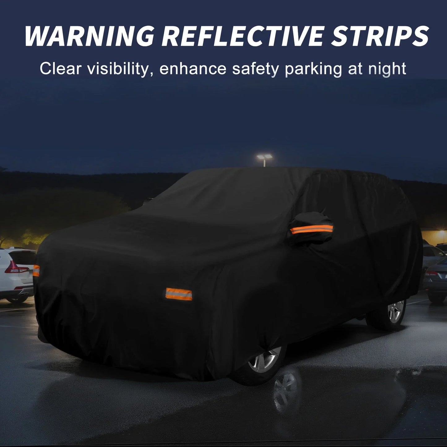 Waterproof 210D-PU Car Cover for Hyundai Santa Fe (2013-2023)
