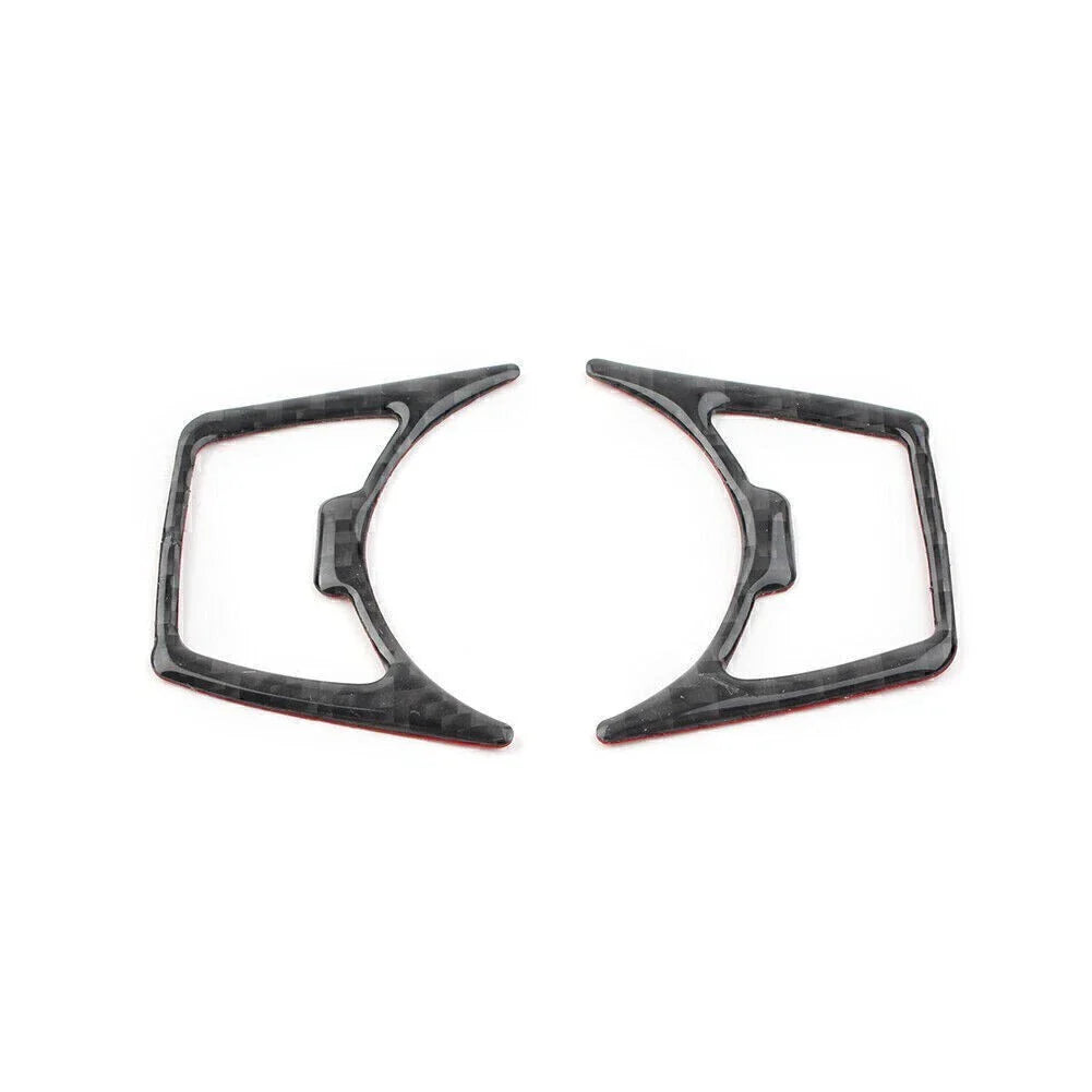 LHD Headlight Switch Cover Trim for Mustang 2015-2019 Carbon Fiber