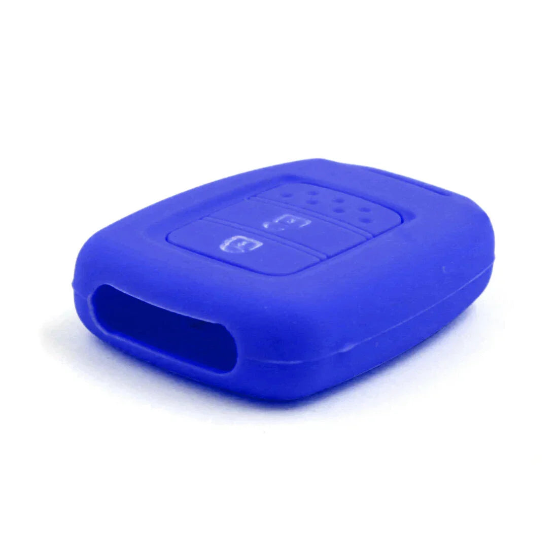 Blue Silicone Key Fob Cover Case for Honda Crider, Civic, Jade (2016-2023)