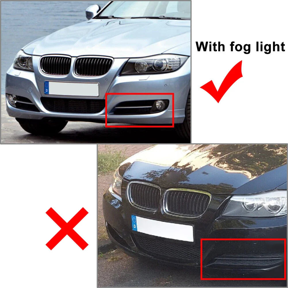 Front Left Bumper Grille Trim Insert for BMW 3 Series E90 E91 (2009-2012)