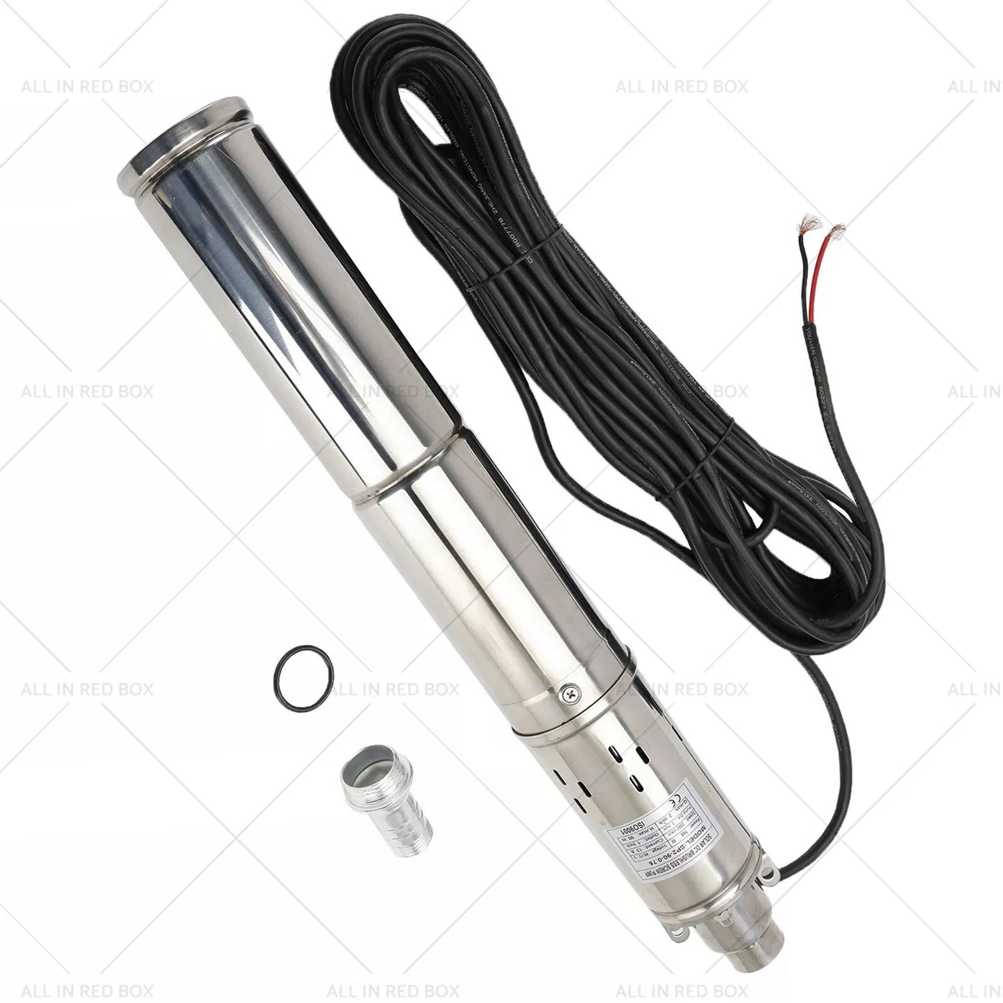 3" 48V 750W Deep Well Solar Submersible Water Pump for Bore Hole