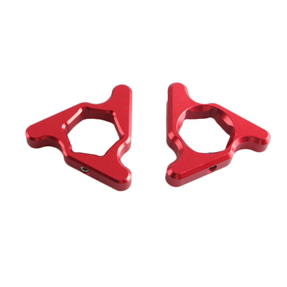 19mm Preload Adjusters for Suzuki Kawasaki Honda BMW Ducati Buell Red