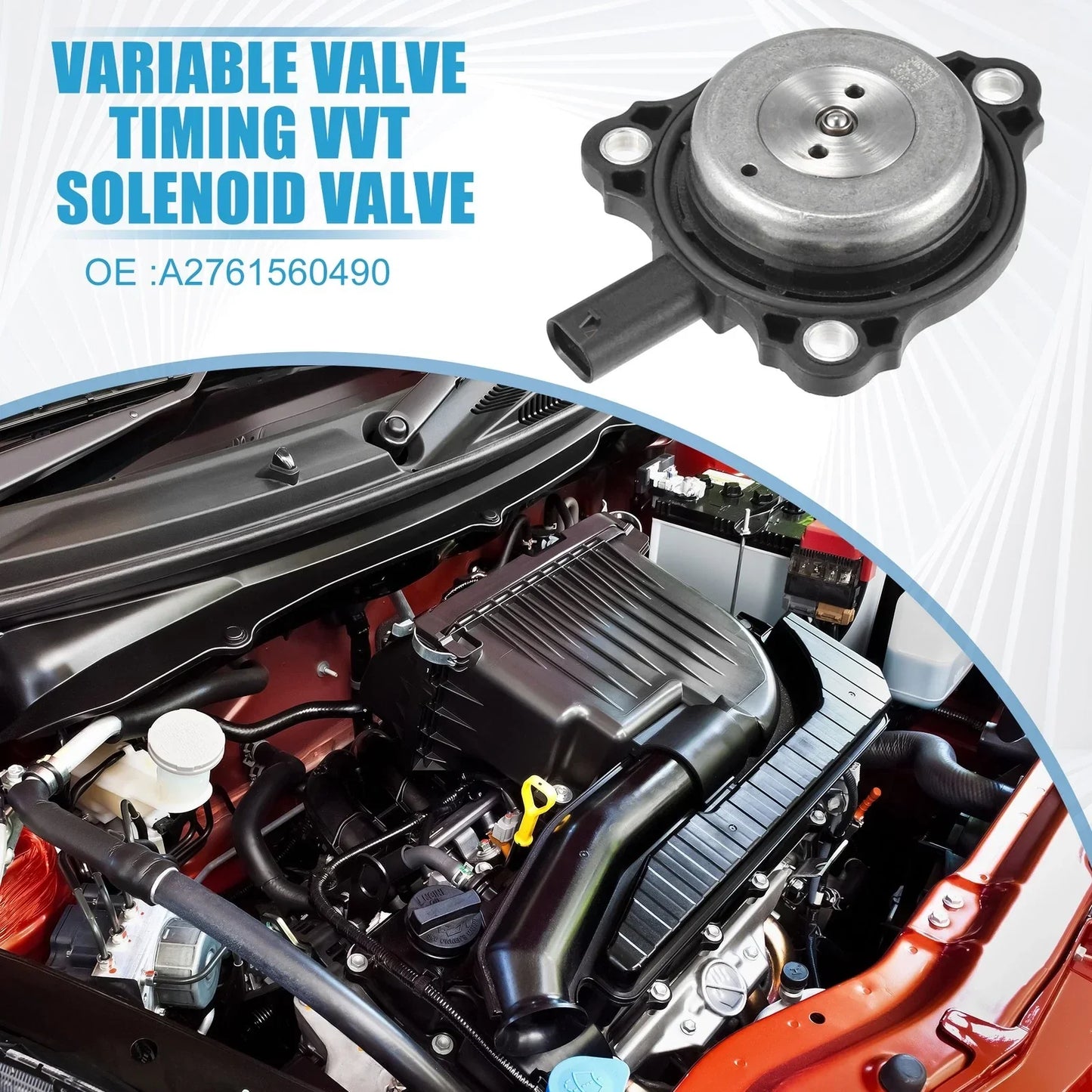 4 x VVT Solenoid Valves for Mercedes-Benz C300 GLC300 (2013-2022)