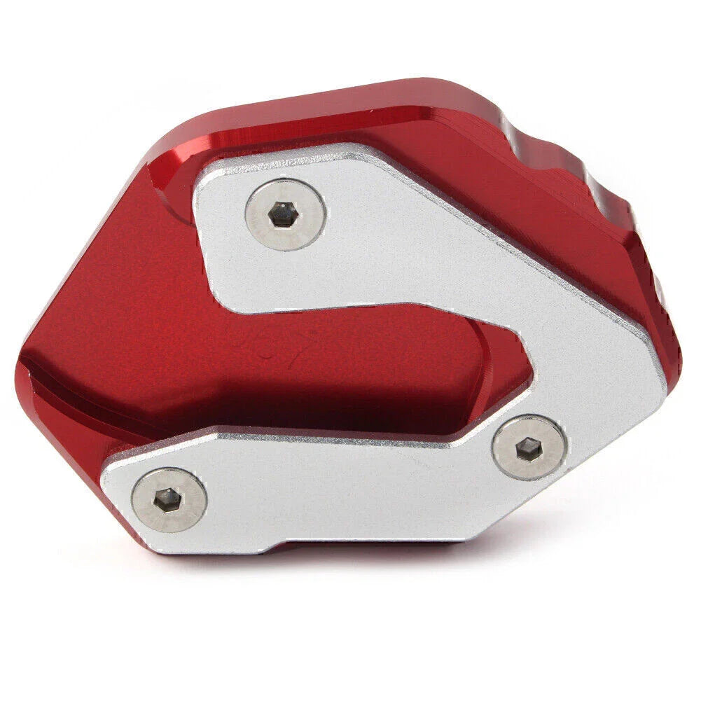 CNC Red Side Kickstand Extension Plate for Yamaha MT-09 Tracer XSR 900