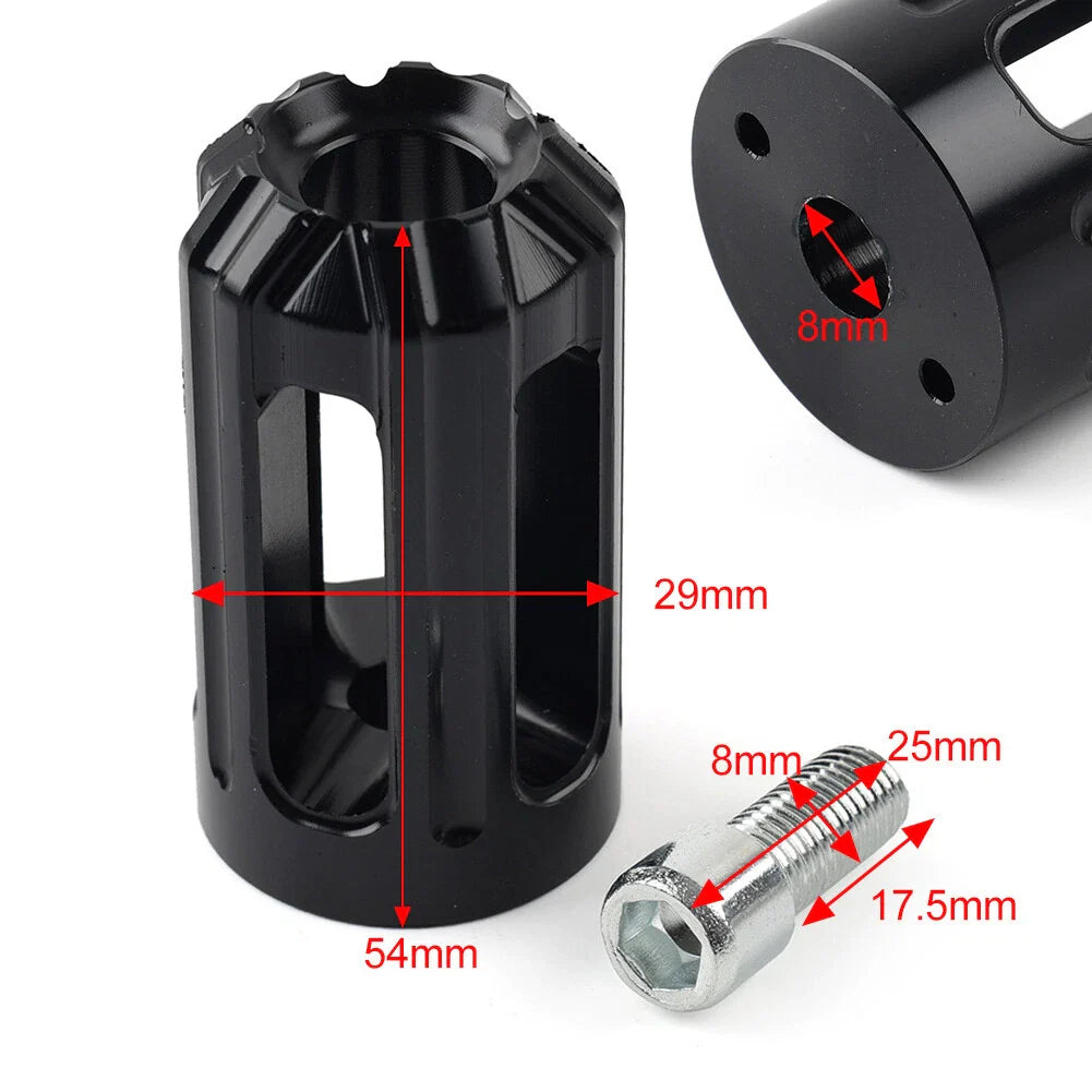 Chrome Shift Peg Pedal for Harley Touring Sportster 883 Dyna (2004-2023)