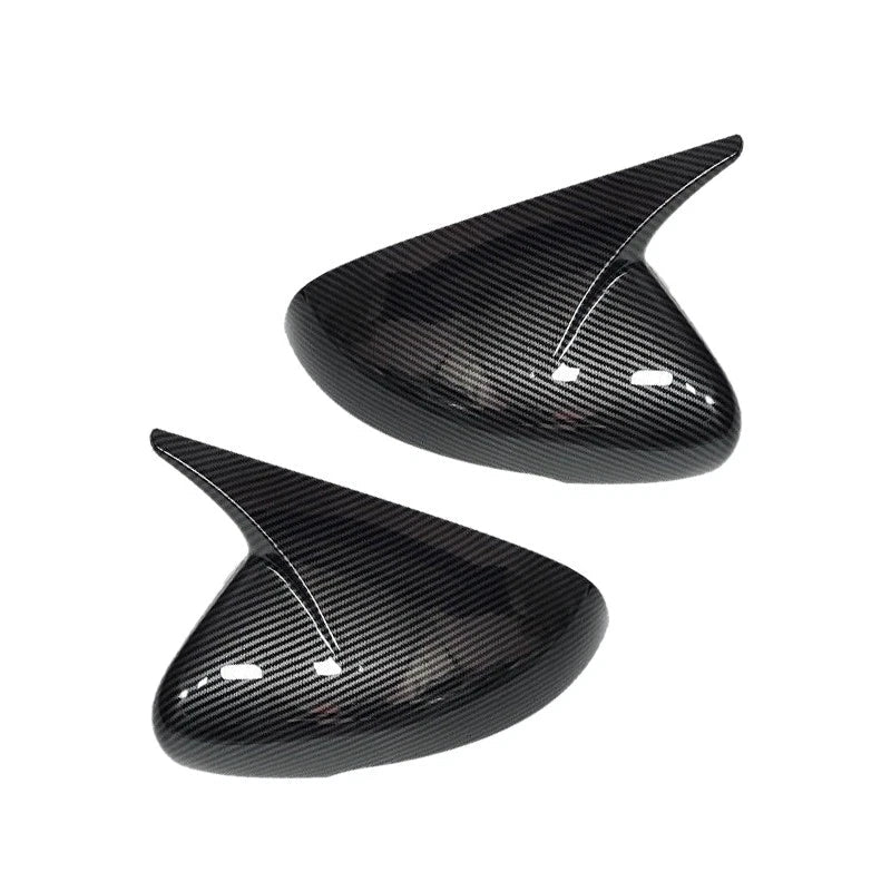 Carbon Fiber Style Side Mirror Cover for Kia Stinger (2018-2023)