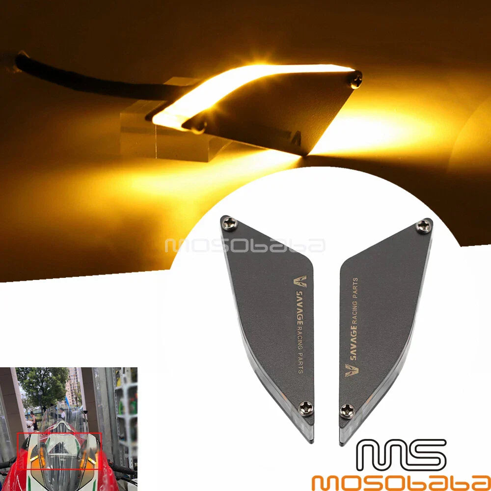 LED Turn Signal Indicators for Ducati Panigale V2 V4 (2018-2021)