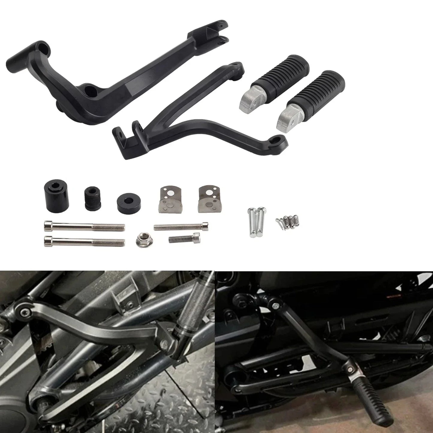Passenger Foot Pegs w/Mounts for Harley Sportster S RH1250S (2021-2022)