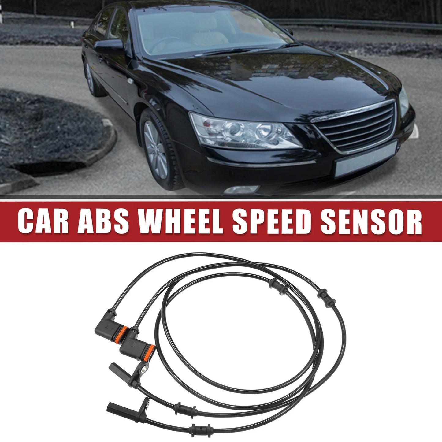 2 x Rear ABS Sensors for MERCEDES-BENZ C230 (2002-2007)
