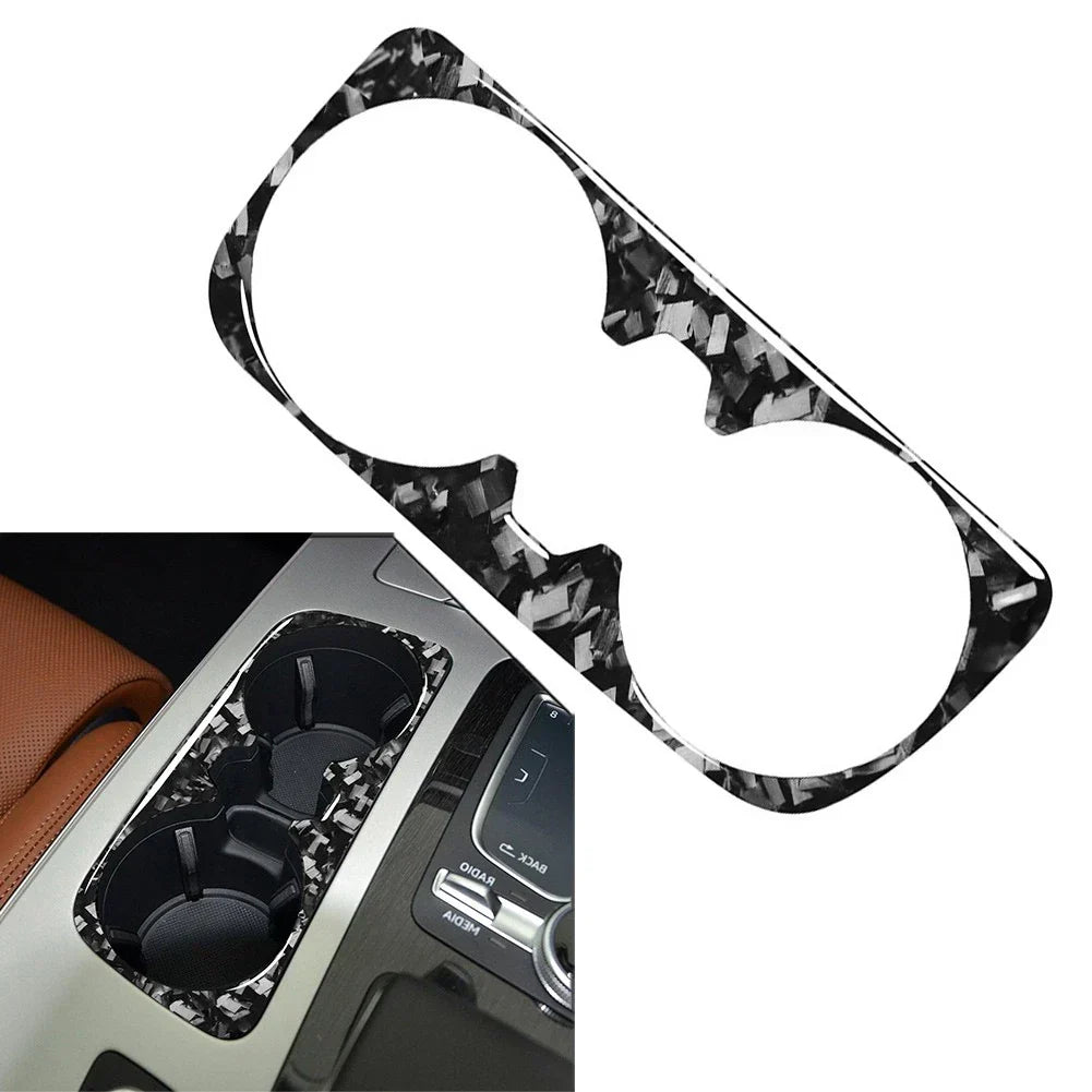 Water Cup Holder Panel Cover Trim for Audi Q7 SQ7 2016-2019