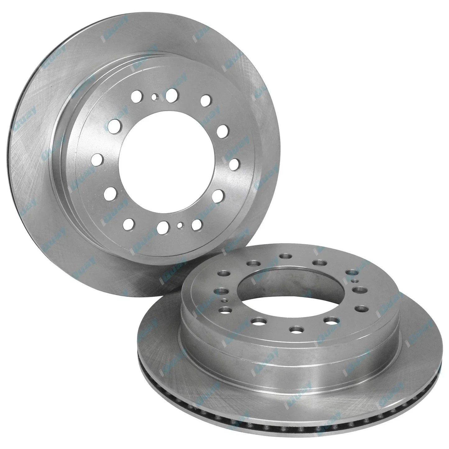 2 x Rear Disc Brake Rotors for Toyota Fortuner GUN156 2.8L (2015-2019)