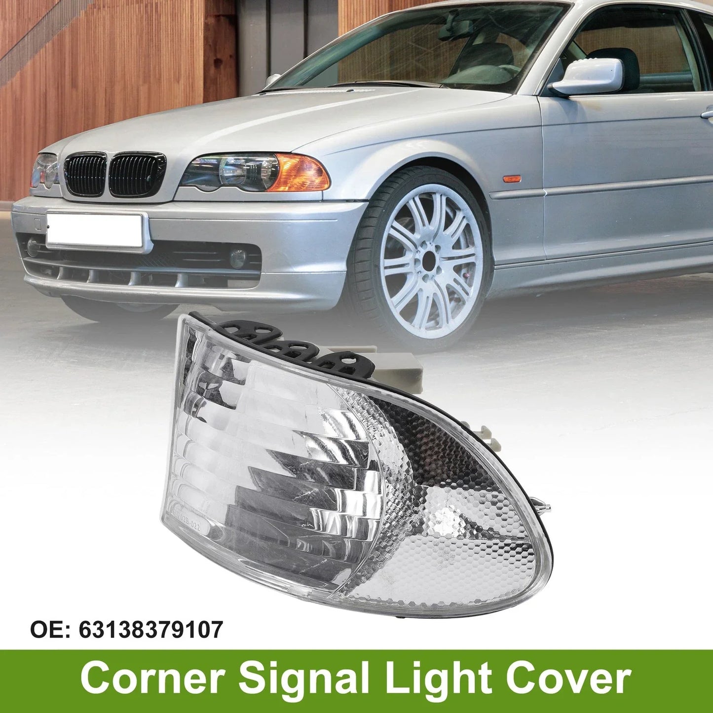 Left Corner Signal Light Cover for BMW 7 Series (1999-2001)