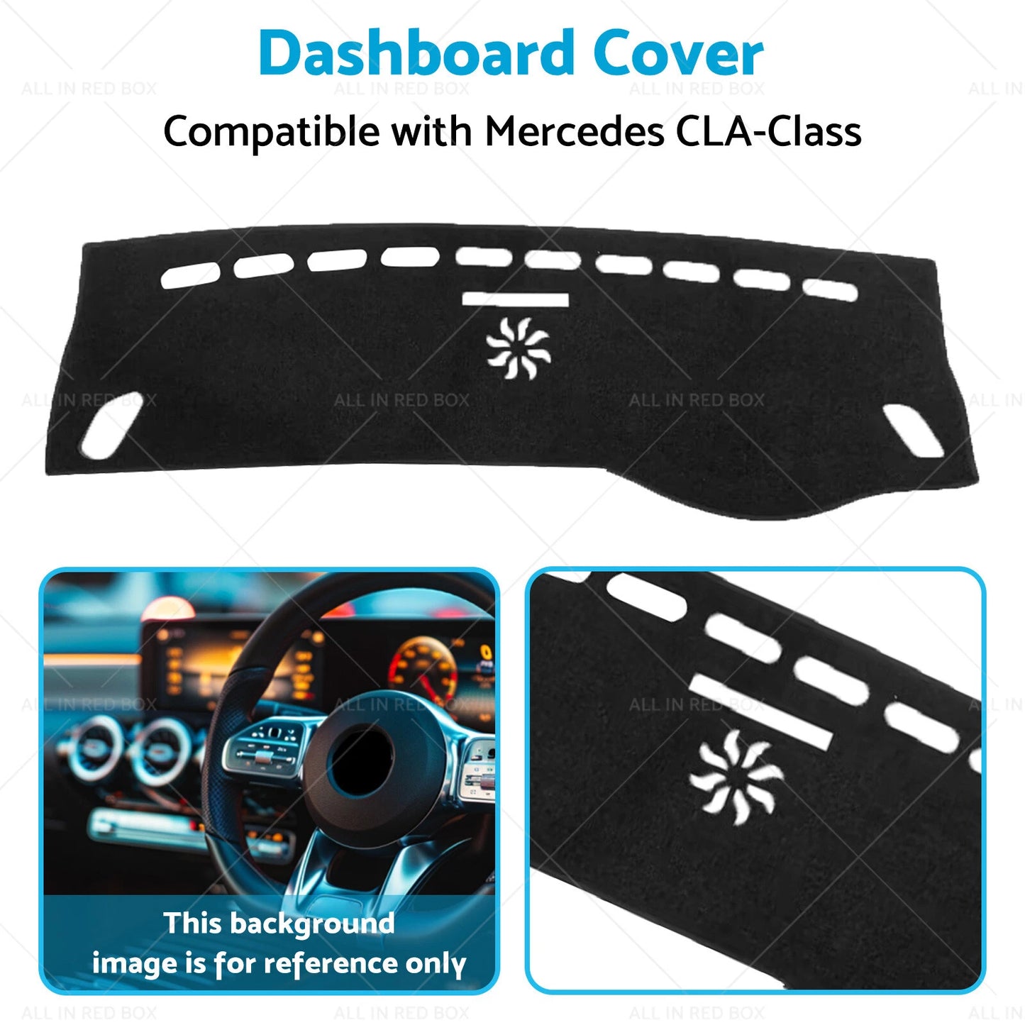 Dash Mat Cover for Mercedes CLA-Class C117 X117 (2013-2019)