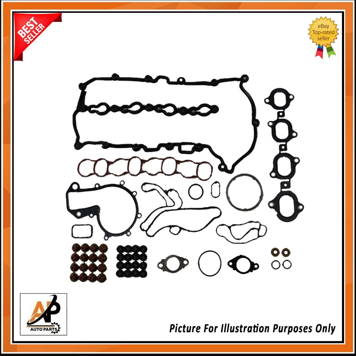 Engine Head Gasket Set with Bolts for Vauxhall 2.0 CDTI B20DTH (2000–2010)