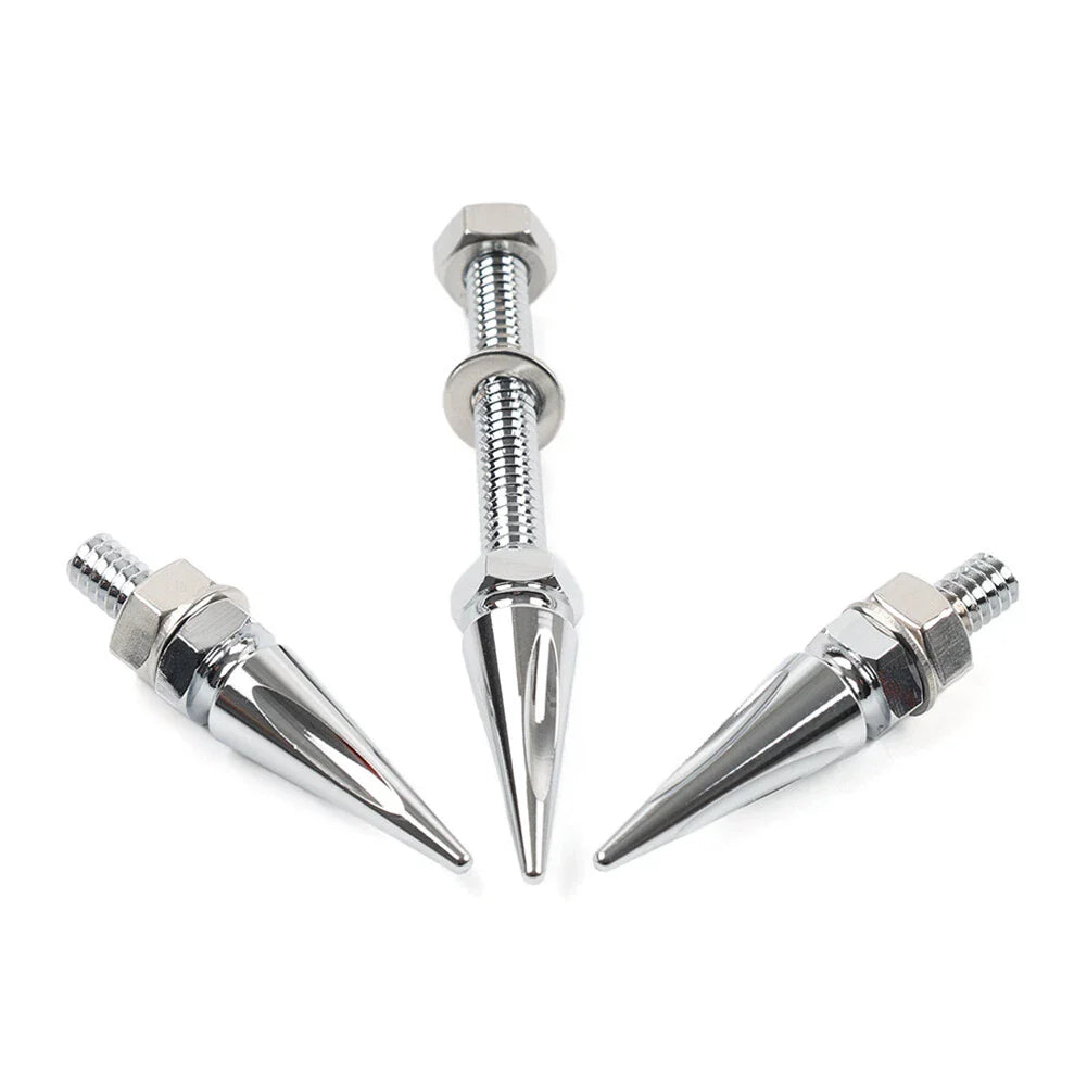 Chrome Windshield Spike Bolts for Harley Street Glide Electra Tri Glide (2014+)