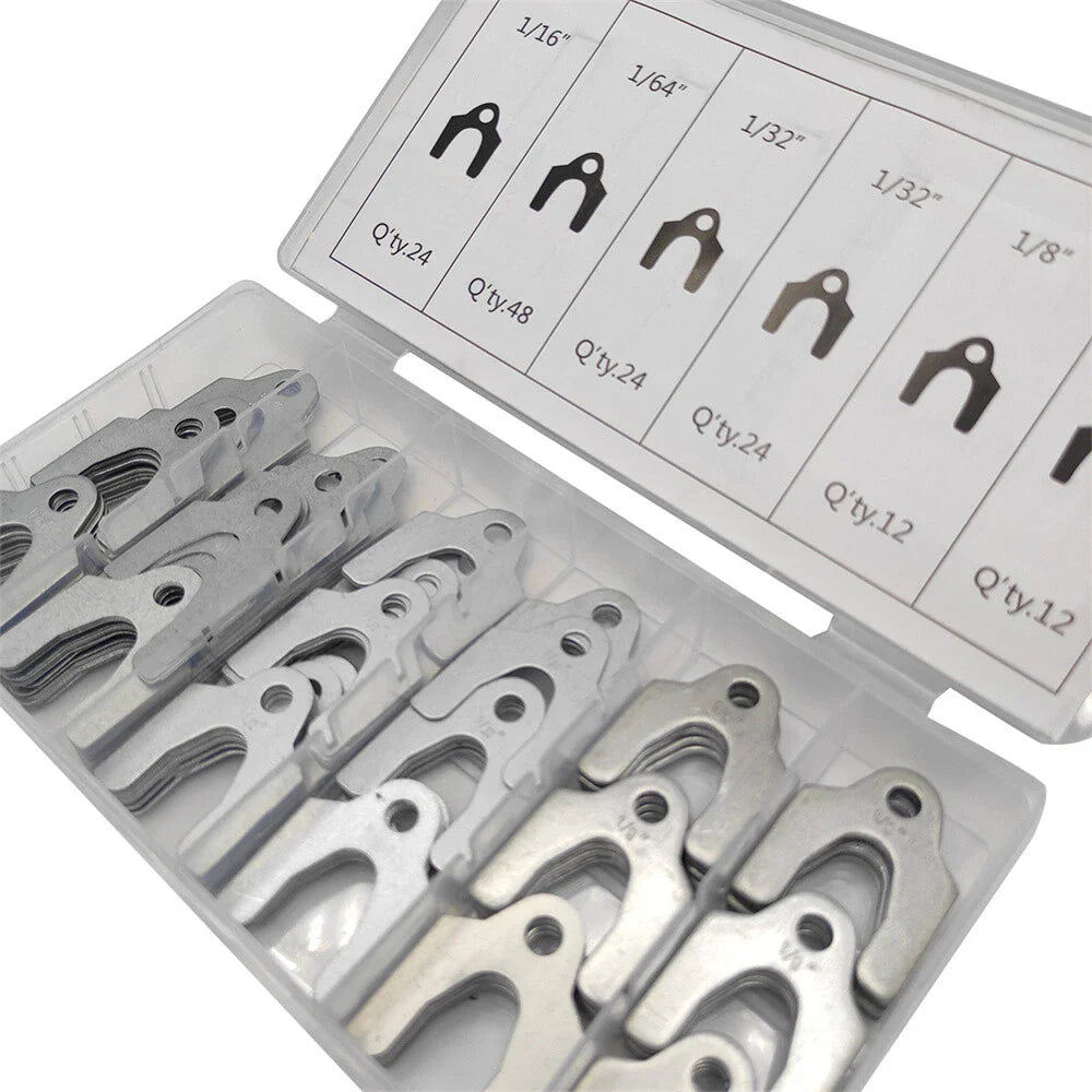 144pcs Car Alignment Shims for Adjusting Camber Caster Toe - Universal