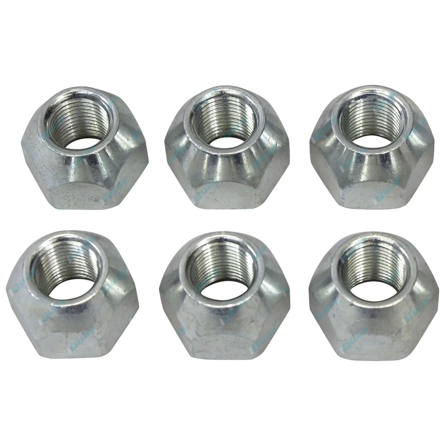 Set of 6 Wheel Nuts for Nissan Patrol GQ Y60 GU Y61 MQ MK 1980~2010 Front / Rear