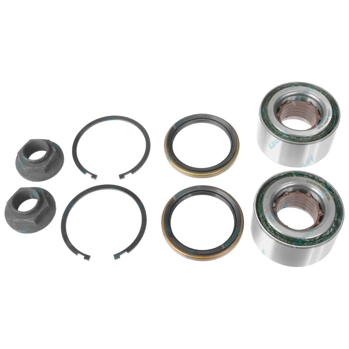 2 x Front Wheel Bearing Kits for Toyota Hilux GGN120 GGN15 GUN122 GUN123 2005~19