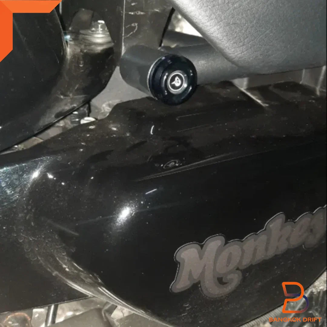 CNC Aluminium Black Side Frame Pair for Honda Monkey 125 Z125 (2018-2024)