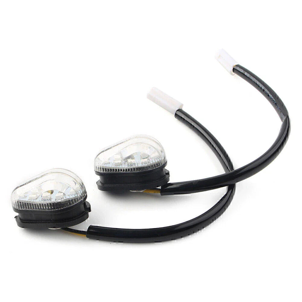 LED Clear Turn Signal Lights for YAMAHA FZ10 FZ03 FZ25 FJ-09 XSR 700 900
