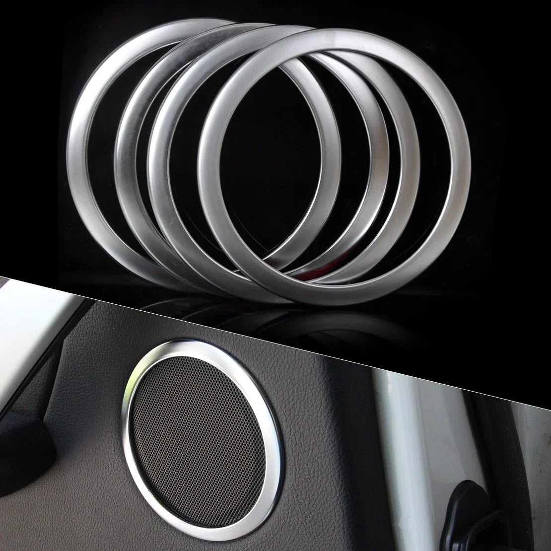 4 x Speaker Cover Frame Trims for BMW 3 Series F30 F34 (2012-2019)