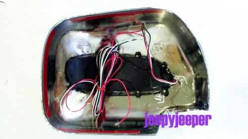 Chrome Mirror Cover LED for Toyota Hilux MK3 Surf (1989-1997)