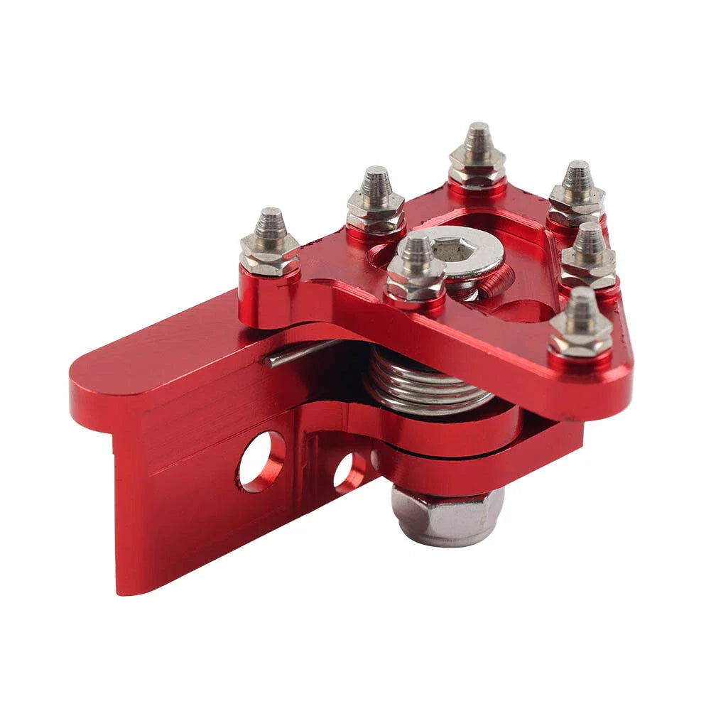 CNC Brake Pedal Lever Step Plate for Universal DRZ CRF SMR SMC SXC SX Red