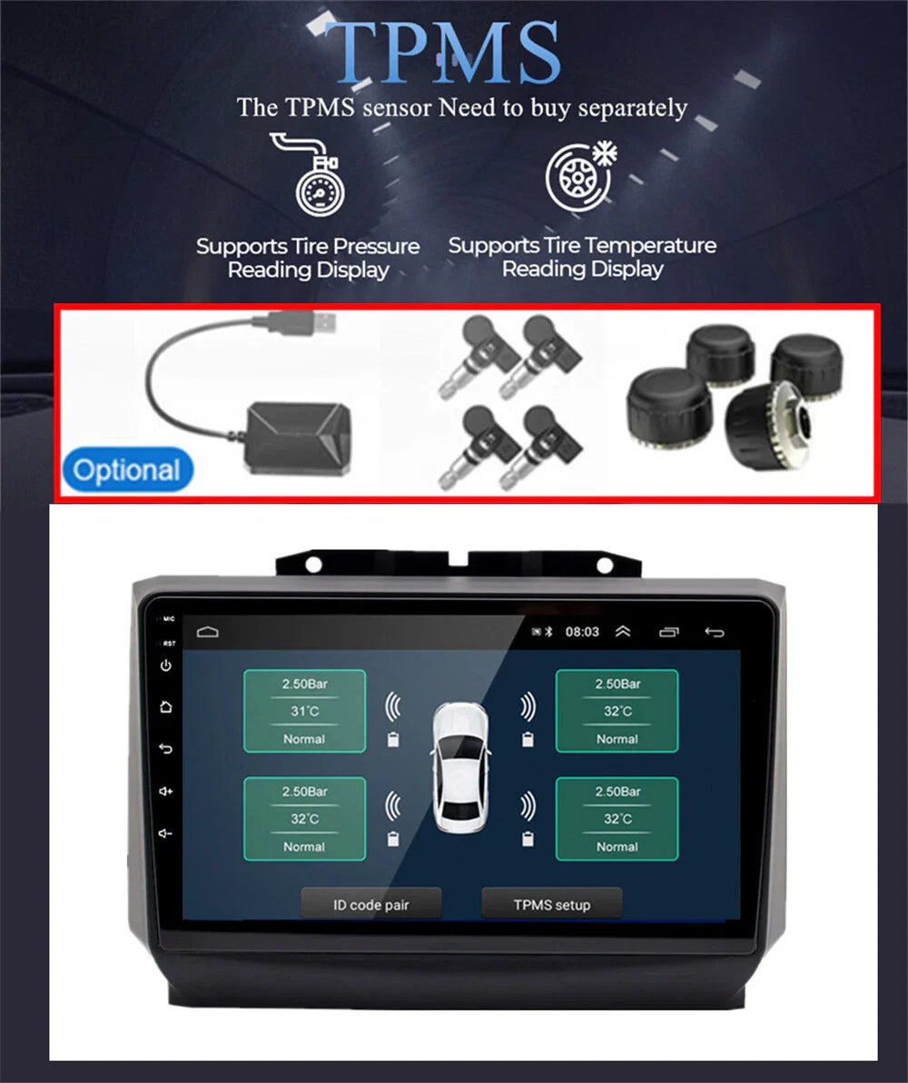 9'' Car Stereo Radio GPS Navigation for Dodge RAM 1500-5500 (2013-2018)