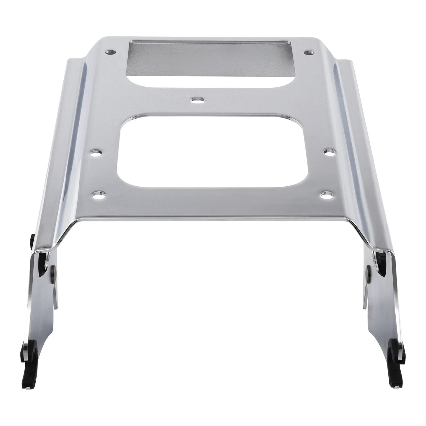 Chrome Quick Detach Up Mount Rack for Harley Touring Street Glide (09-13)